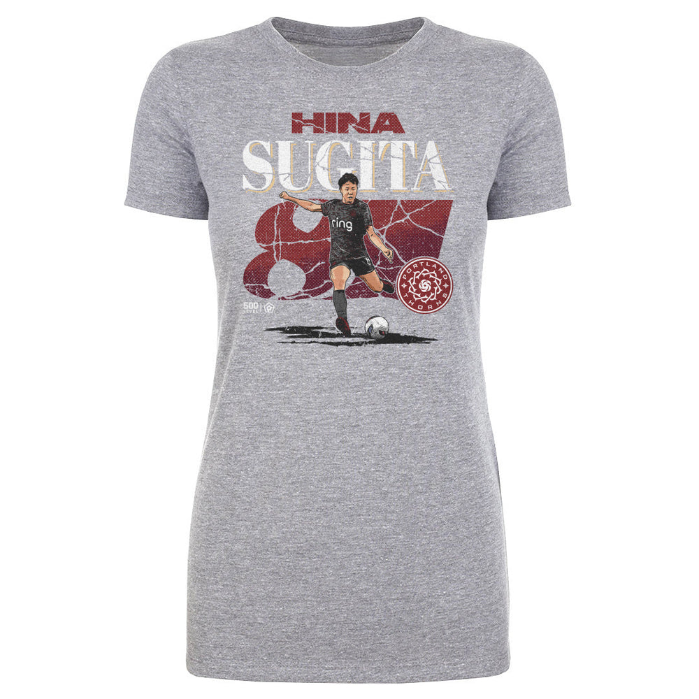Hina Sugita Portland Thorns FC Cracked Number WHT (ONLINE ORDER ONLY)