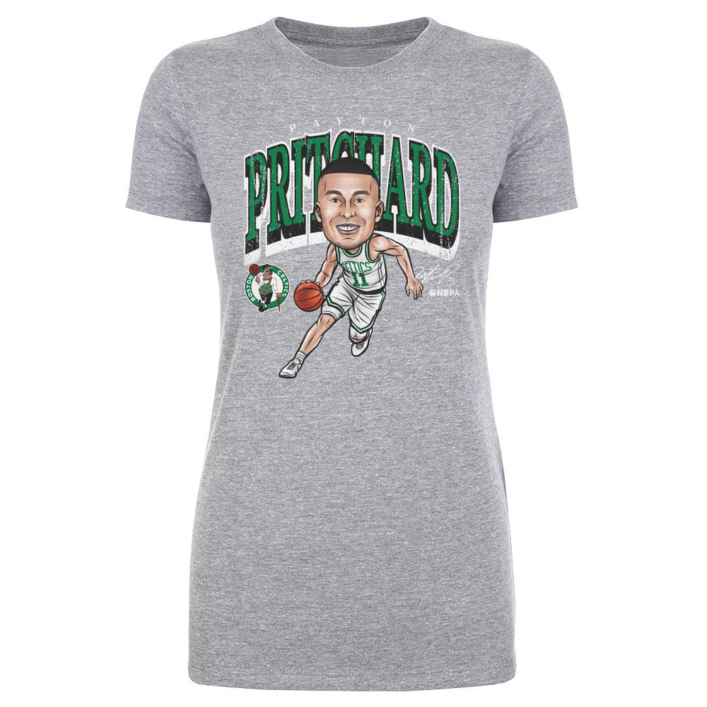 Payton Pritchard Boston Celtics Cartoon WHT (ONLINE ORDER ONLY)