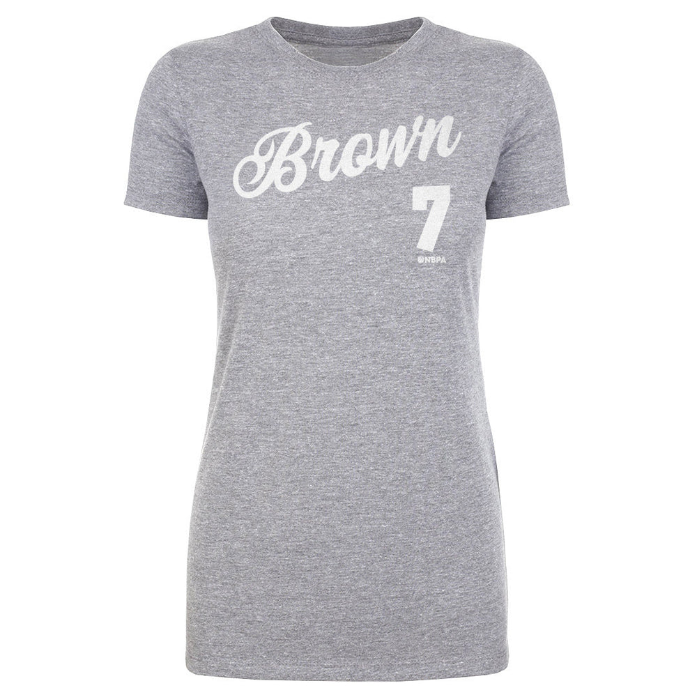 Jaylen Brown Boston Script WHT (ONLINE ORDER ONLY)