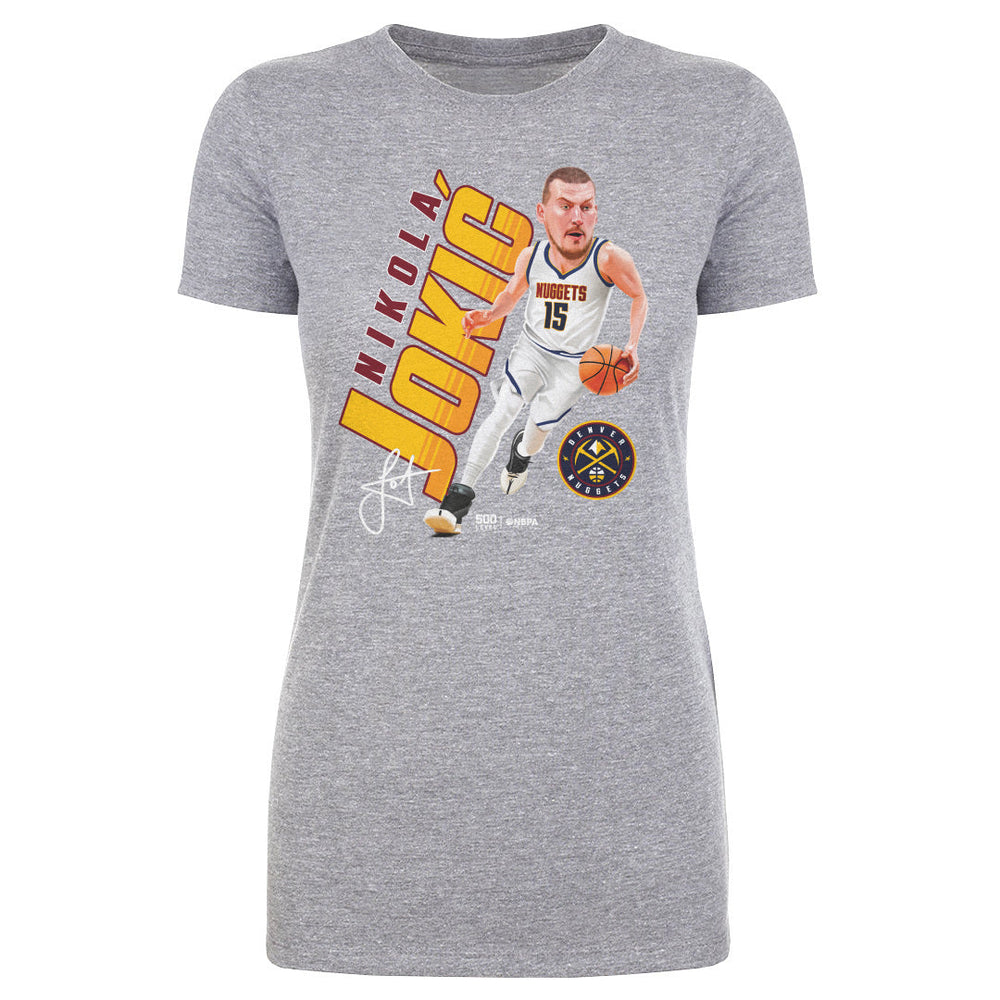 Nikola Jokic Denver Nuggets Caricature WHT (ONLINE ORDER ONLY)