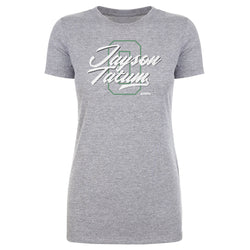 Jayson Tatum Boston Number Script WHT (ONLINE ORDER ONLY)