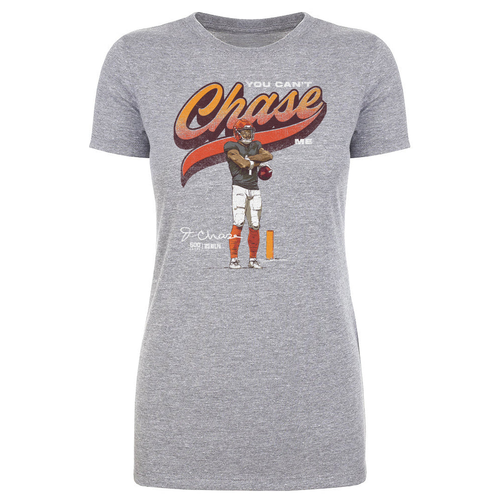Ja'Marr Chase Cincinnati You Can't Chase Me WHT (ONLINE ORDER ONLY)