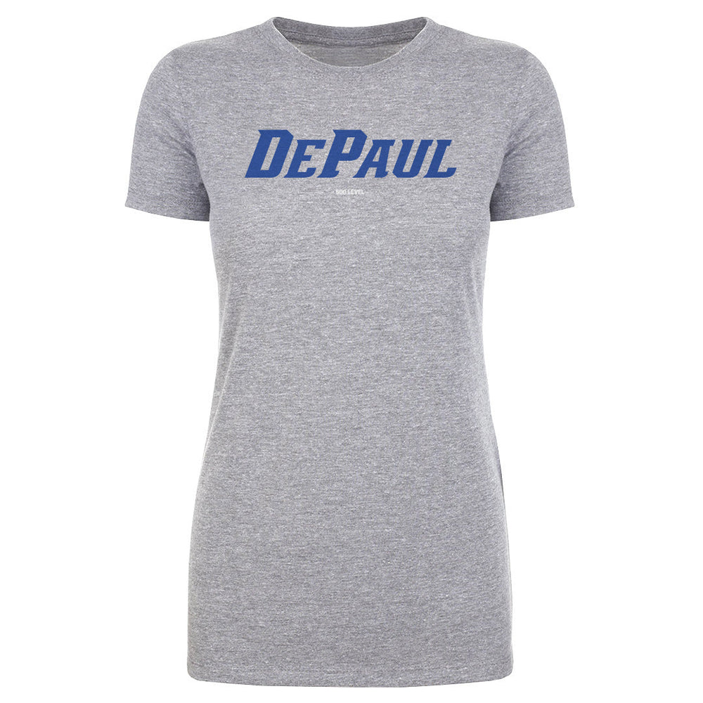 DePaul Blue Demons Wordmark Royal WHT (ONLINE ORDER ONLY)