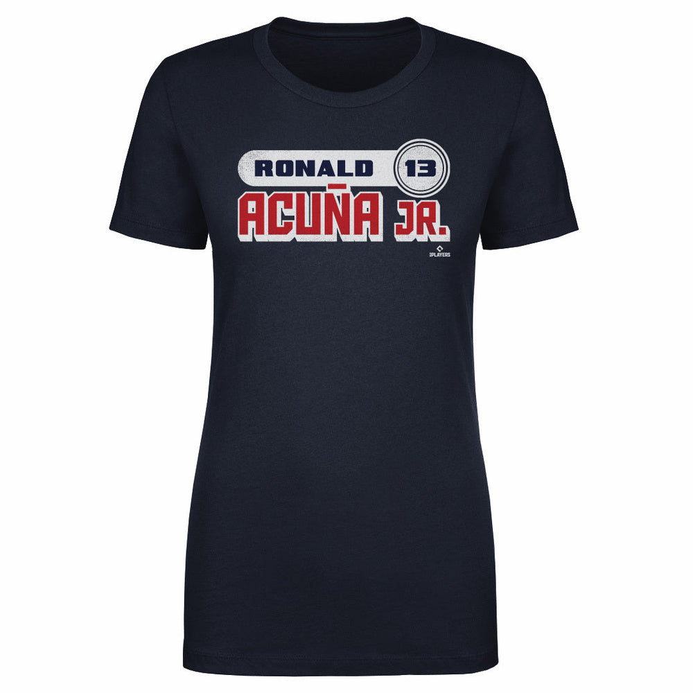 Ronald Acuna Jr. Retro Font WHT (ONLINE ORDER ONLY)
