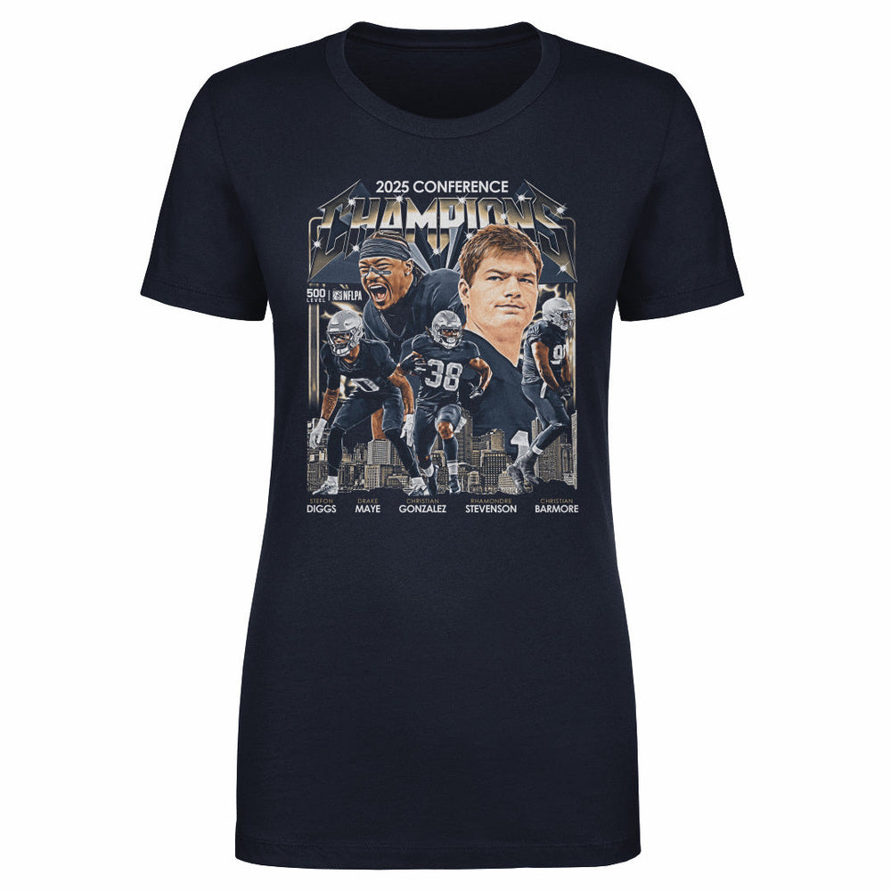 New England Football 2025 Conference Champions Vintage WHT (ONLINE ORDER ONLY)