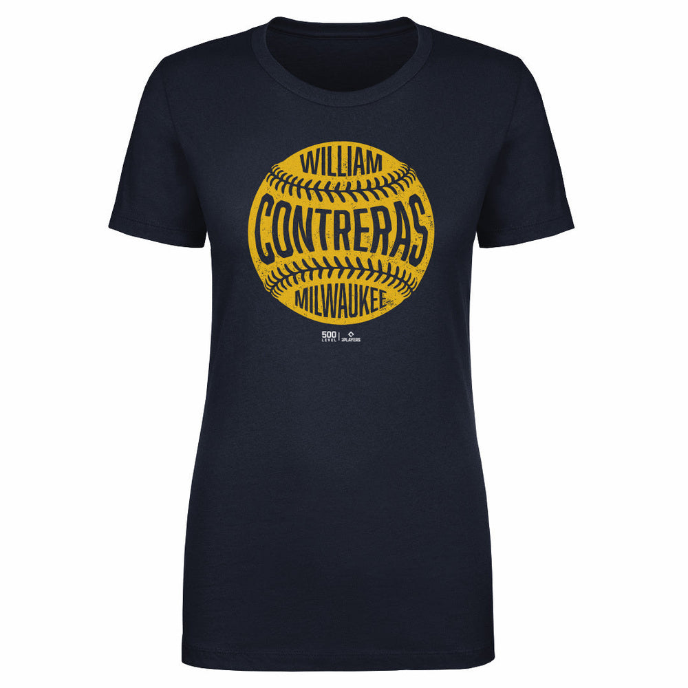 William Contreras Milwaukee Vintage Baseball WHT (ONLINE ORDER ONLY)