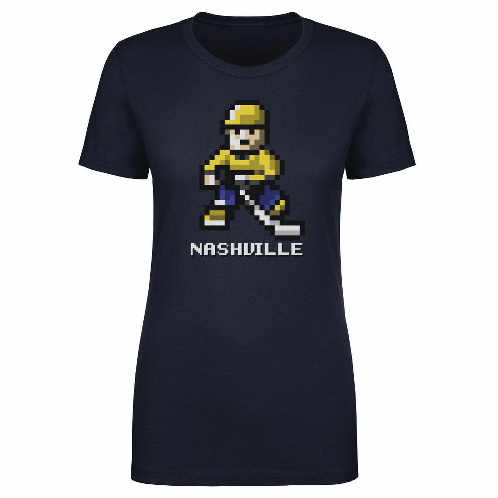 Nashville Hockey 8-bit WHT (ONLINE ORDER ONLY)