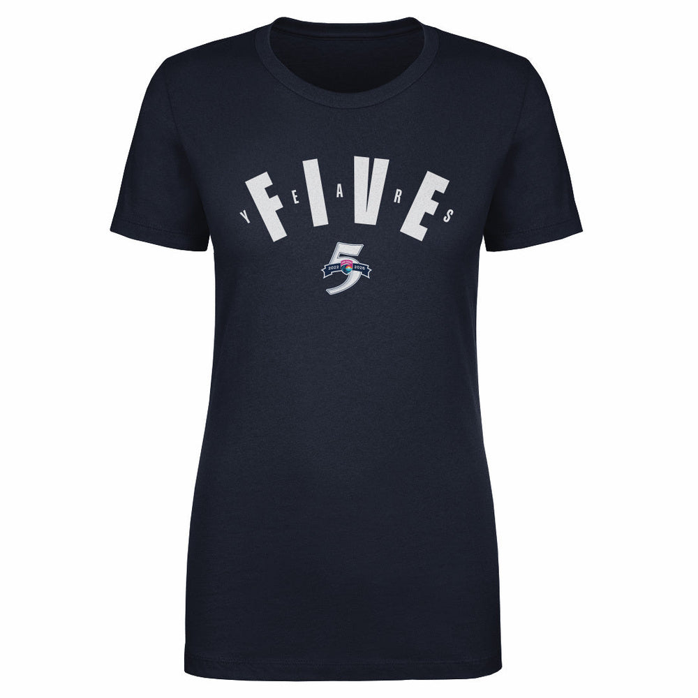 San Diego Wave FC 5 Year Anniversary WHT (ONLINE ORDER ONLY)