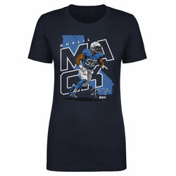 Khalil Mack Los Angeles C Player Map WHT (ONLINE ORDER ONLY)