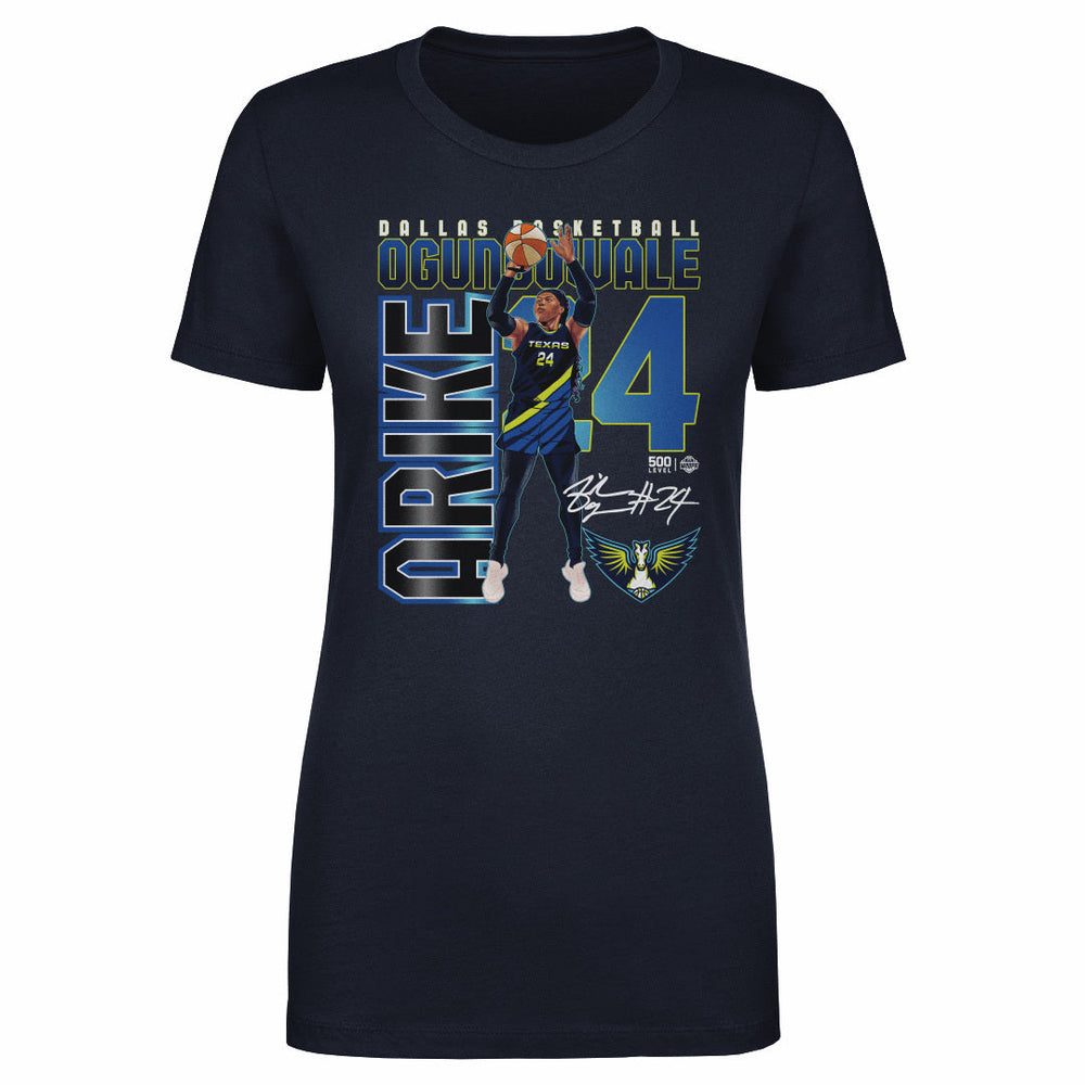 Arike Ogunbowale Dallas Wings Player Number WHT (ONLINE ORDER ONLY)