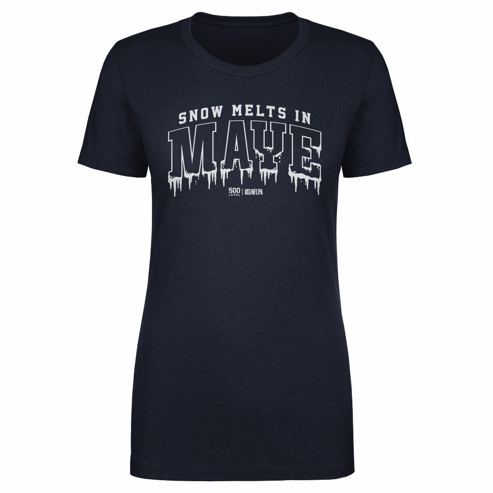 Drake Maye New England Snow Melts In Maye WHT (ONLINE ORDER ONLY)
