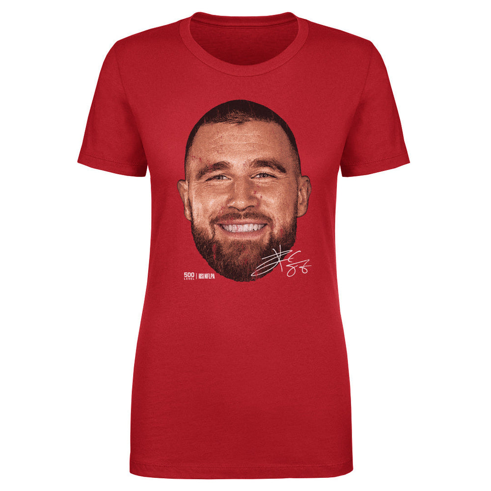 Travis Kelce Kansas City Vintage Head WHT (ONLINE ORDER ONLY)