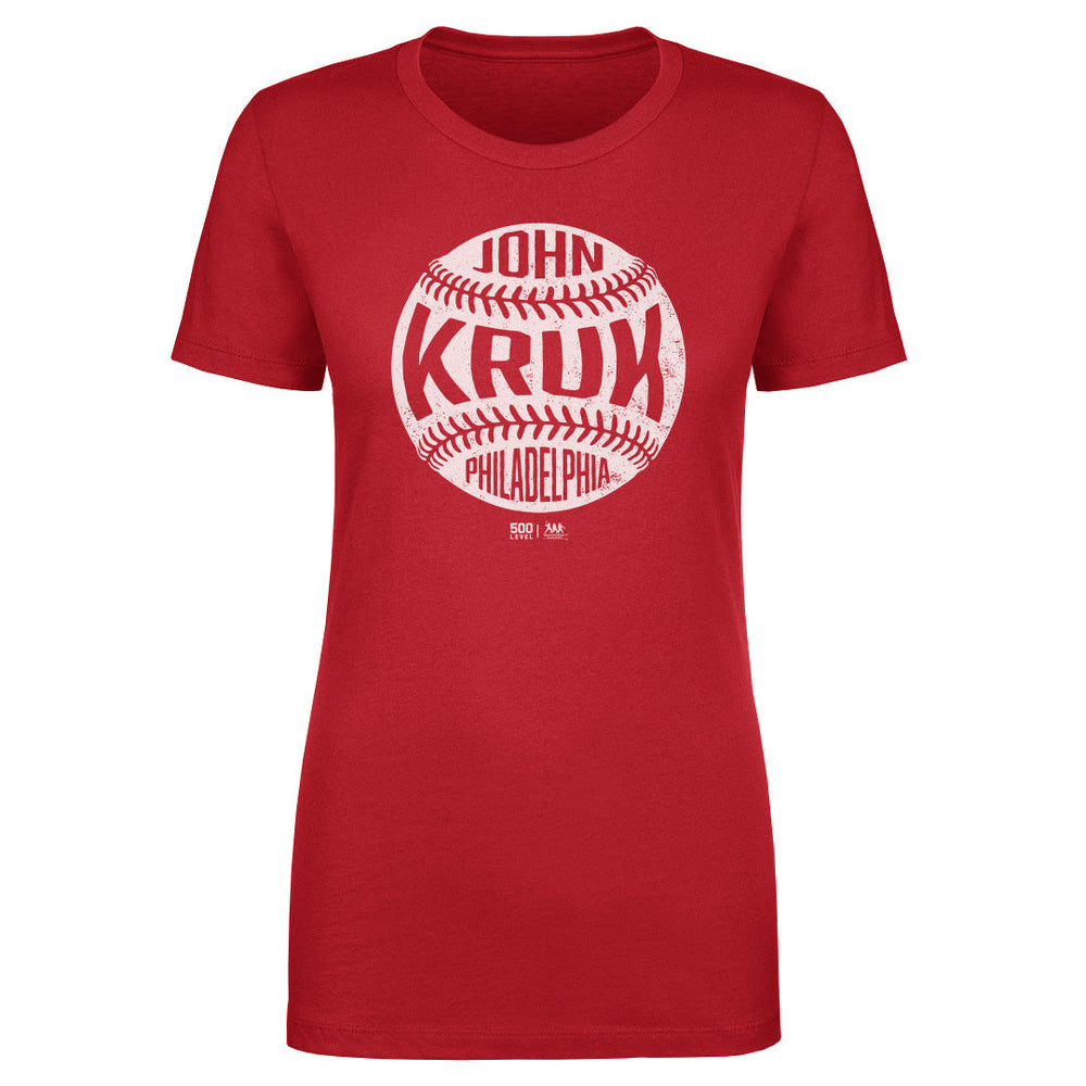 John Kruk Philadelphia Vintage Baseball WHT (ONLINE ORDER ONLY)