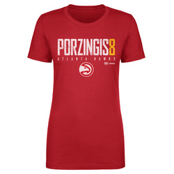 Kristaps Porzingis Atlanta Hawks Elite WHT (ONLINE ORDER ONLY)