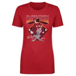 Mark McGwire St. Louis Baseball Diamond WHT (ONLINE ORDER ONLY)