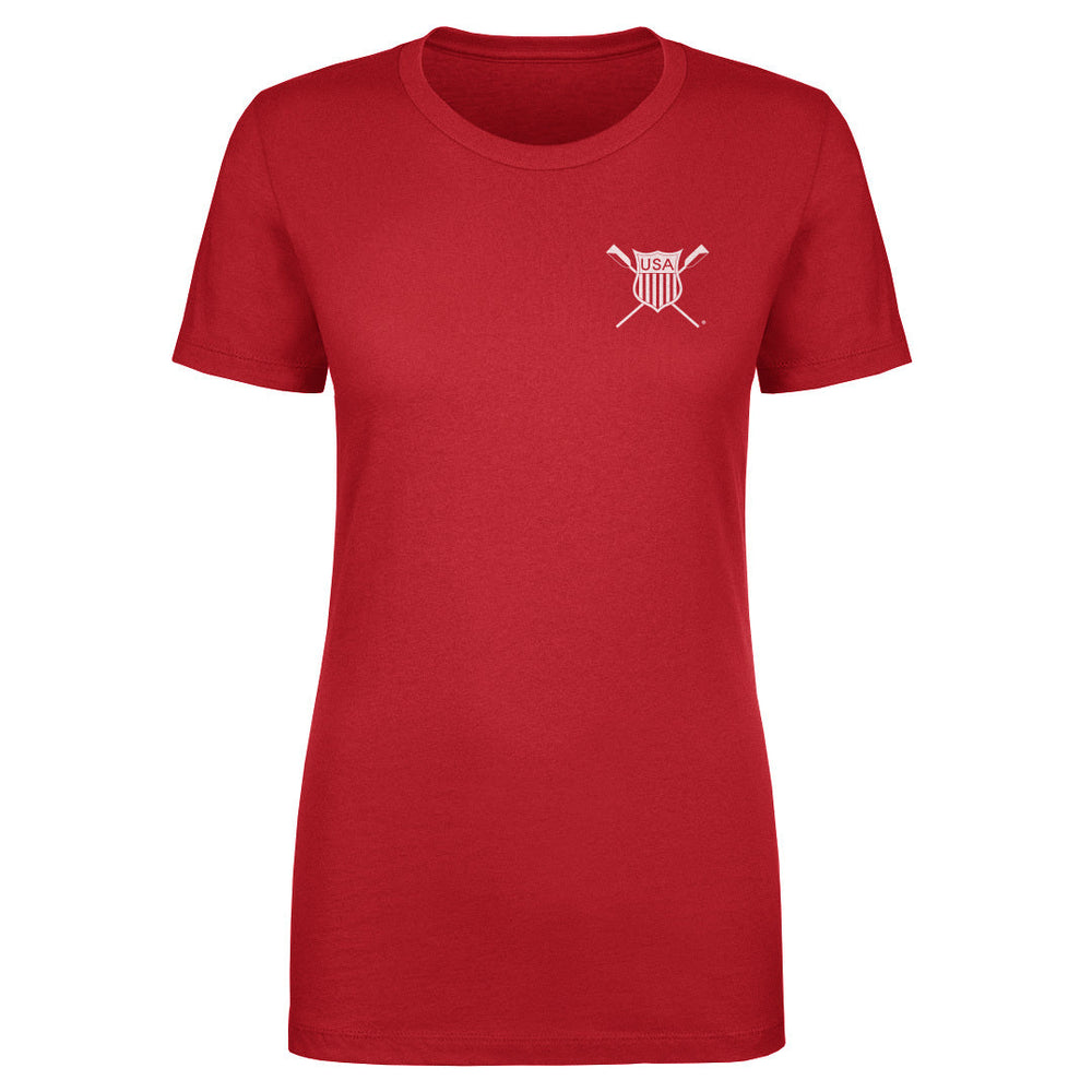 USRowing Emblem Pocket White WHT