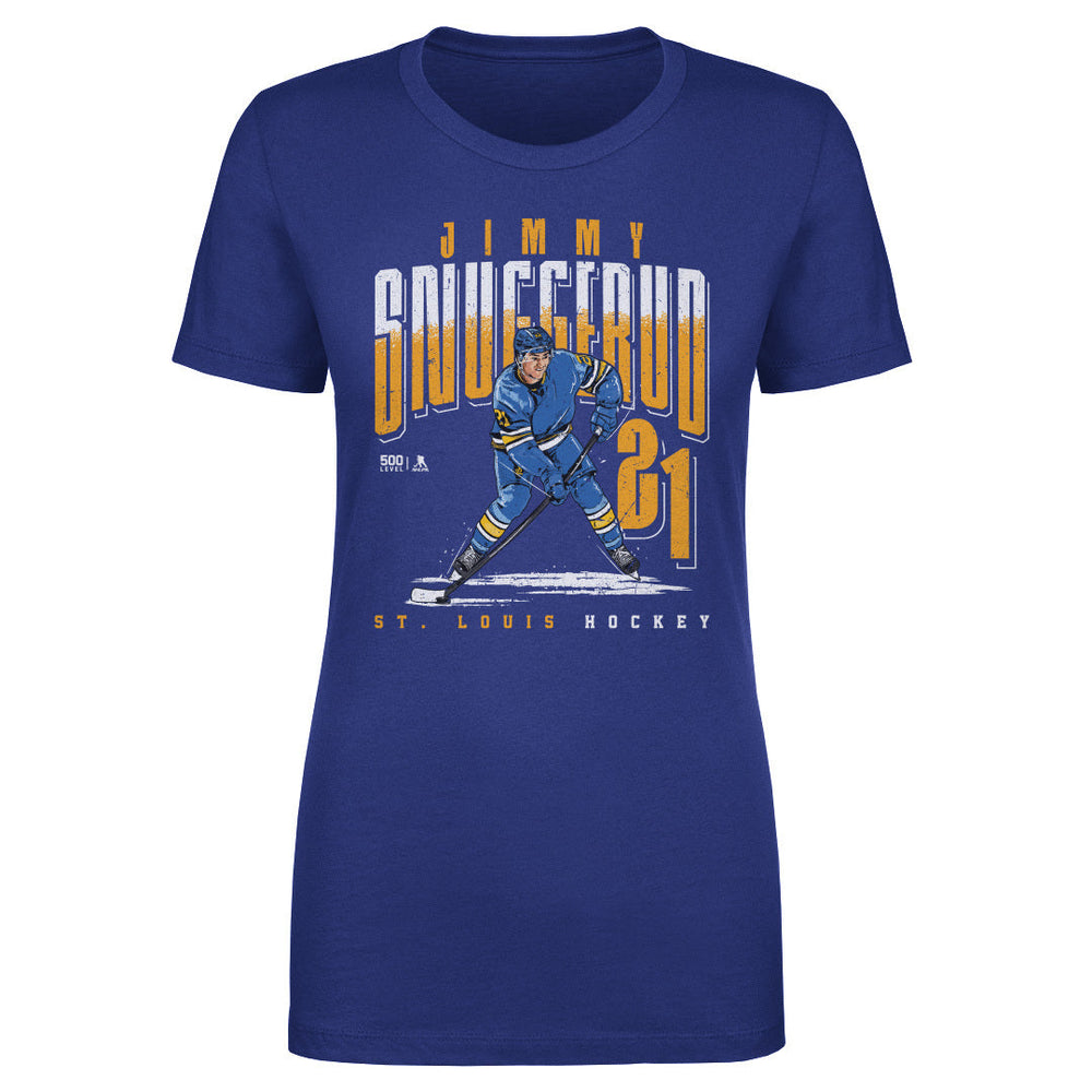 Jimmy Snuggerud St. Louis Player Name WHT (ONLINE ORDER ONLY)