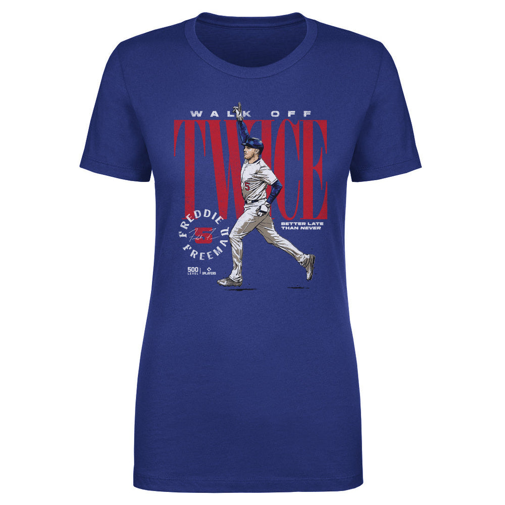 Freddie Freeman Los Angeles D Walk Off Twice WHT (ONLINE ORDER ONLY)