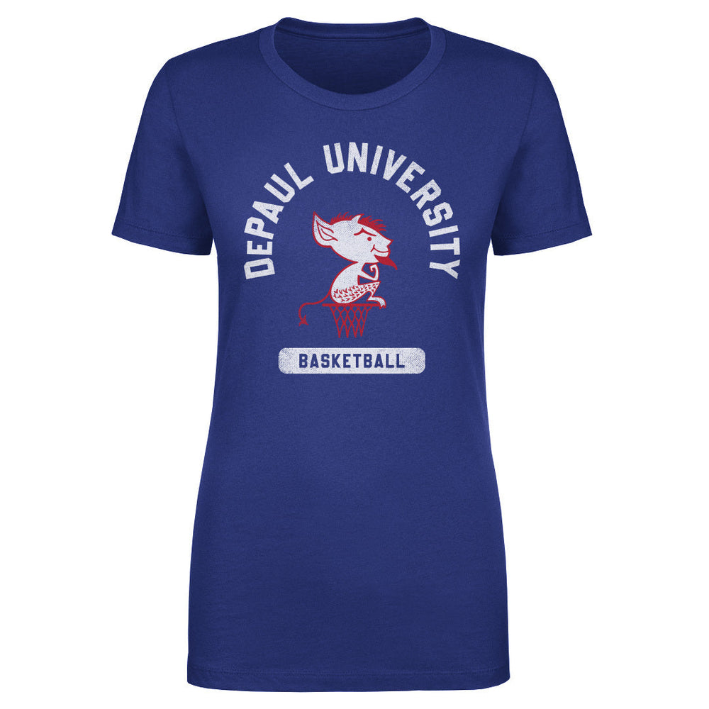 DePaul Blue Demons Mascot Basketball WHT (ONLINE ORDER ONLY)