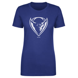 DePaul Blue Demons Primary Logo White WHT (ONLINE ORDER ONLY)