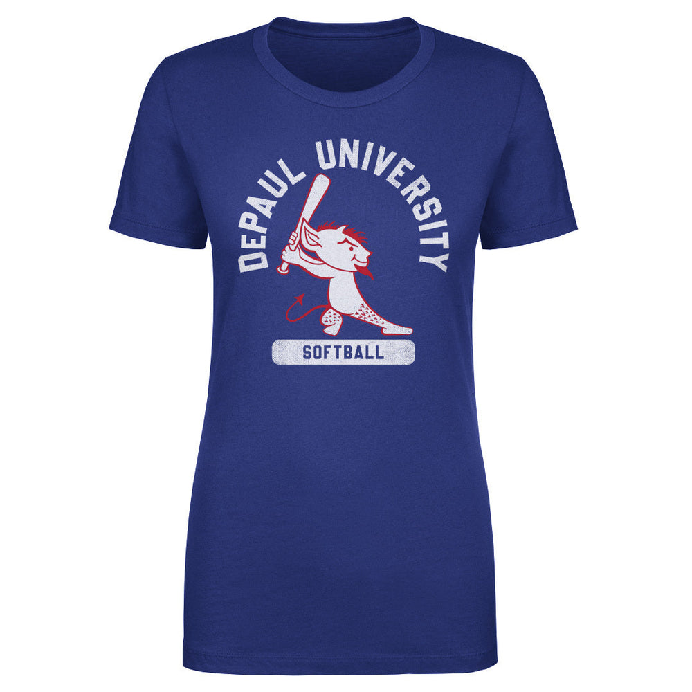 DePaul Blue Demons Billy Softball WHT (ONLINE ORDER ONLY)