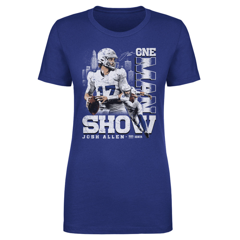 Josh Allen Buffalo One Man Show WHT (ONLINE ORDER ONLY)