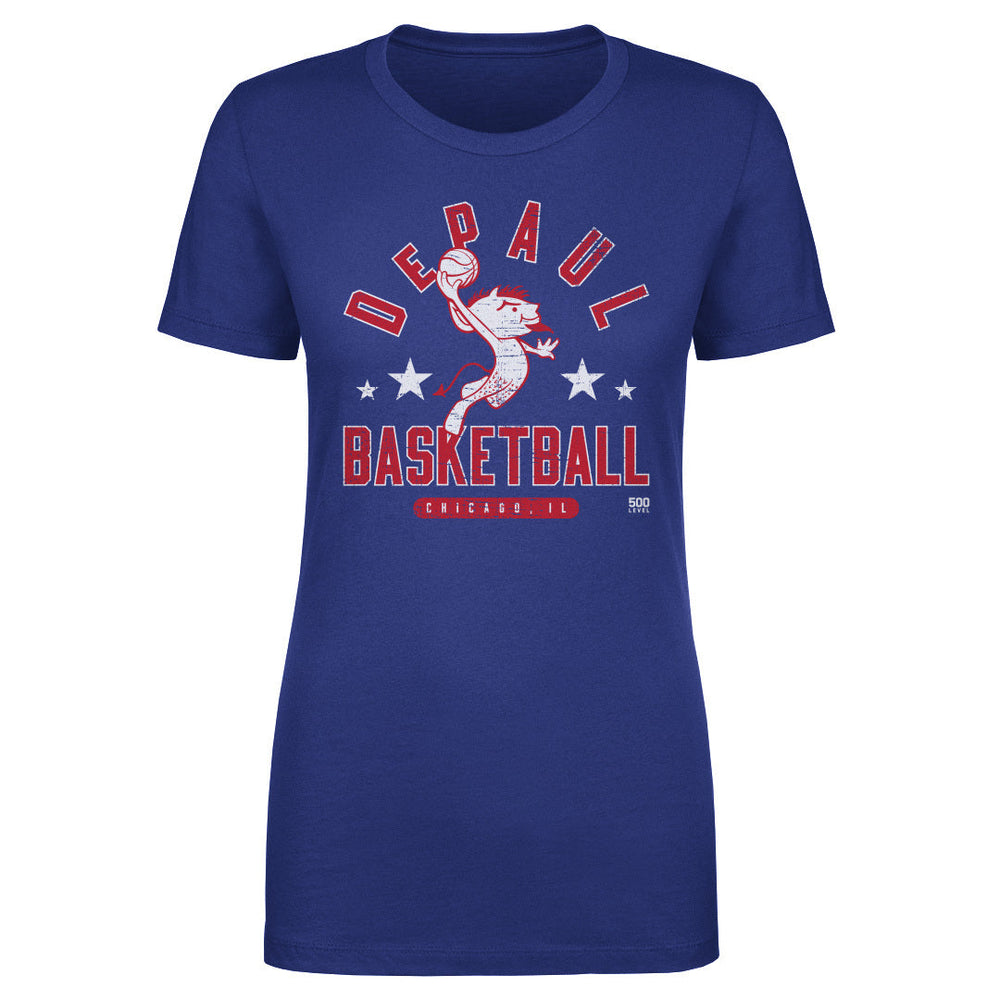 DePaul Blue Demons Vintage Basketball WHT (ONLINE ORDER ONLY)