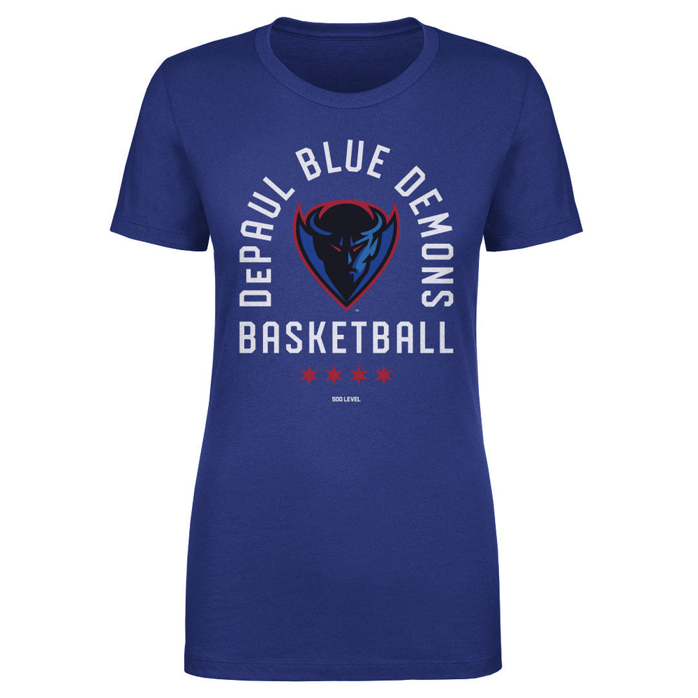 DePaul Blue Demons Basketball Arc WHT (ONLINE ORDER ONLY)