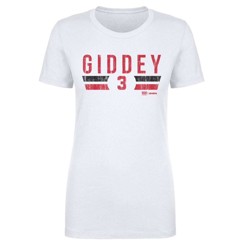 Josh Giddey Chicago Bulls Font (ONLINE ORDER ONLY)