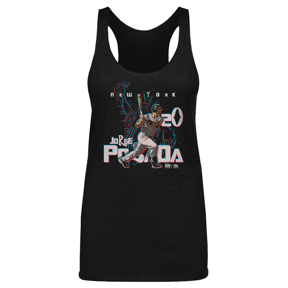 Jorge Posada New York Y 3D Graphic WHT (ONLINE ORDER ONLY)