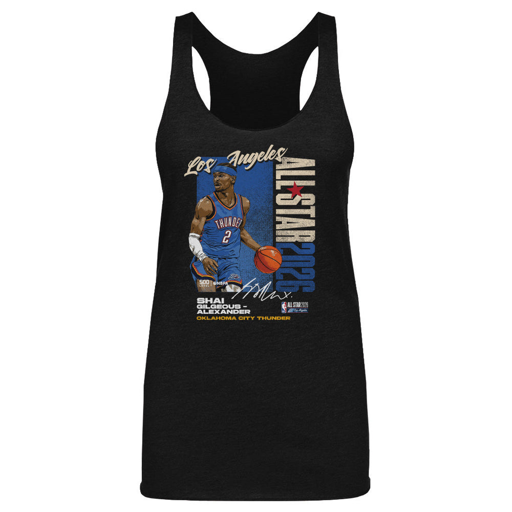 Shai Gilgeous-Alexander Oklahoma City Thunder 2026 NBA All-Star Vertical WHT (ONLINE ORDER ONLY)