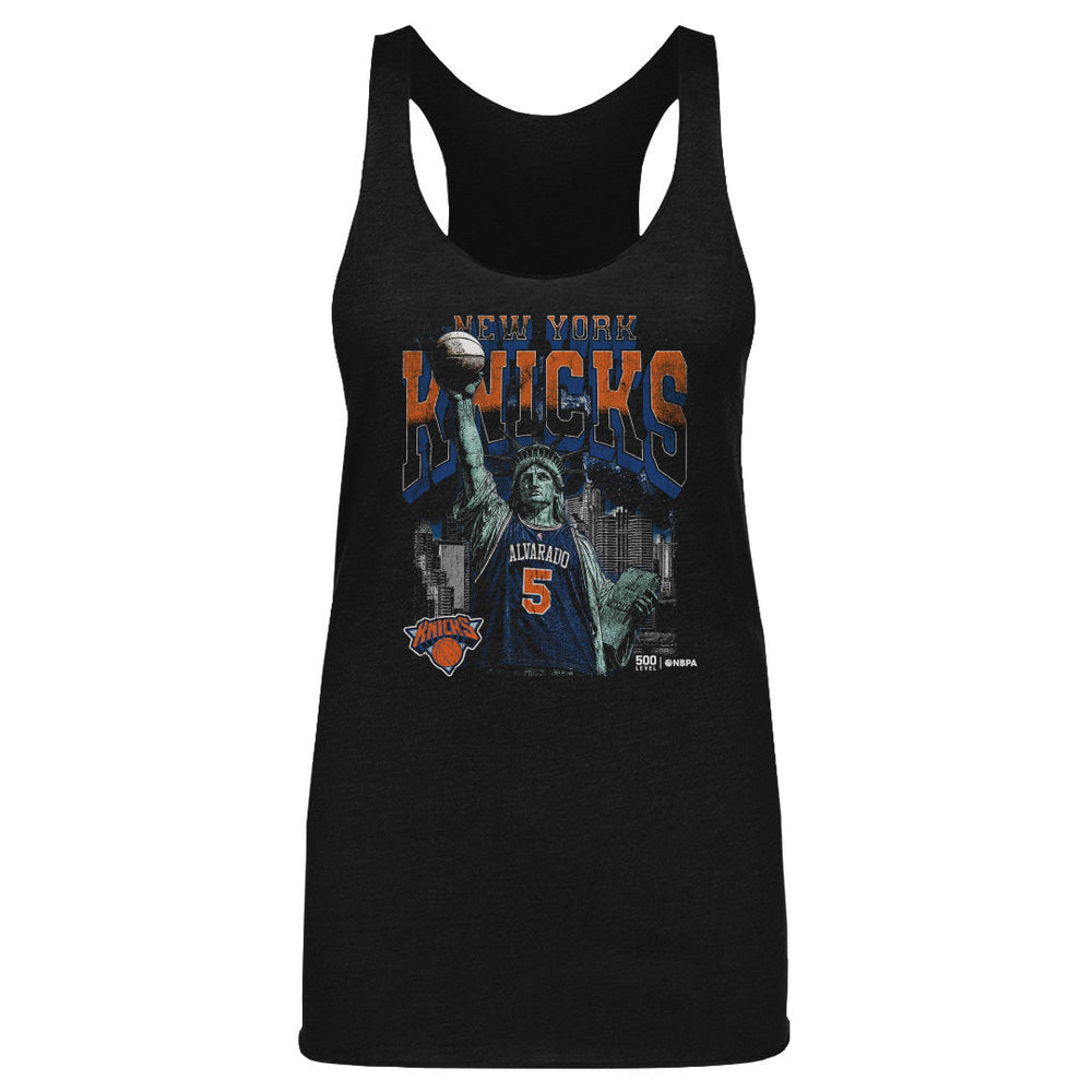 Jose Alvarado New York Knicks Statue Of Liberty WHT (ONLINE ORDER ONLY)