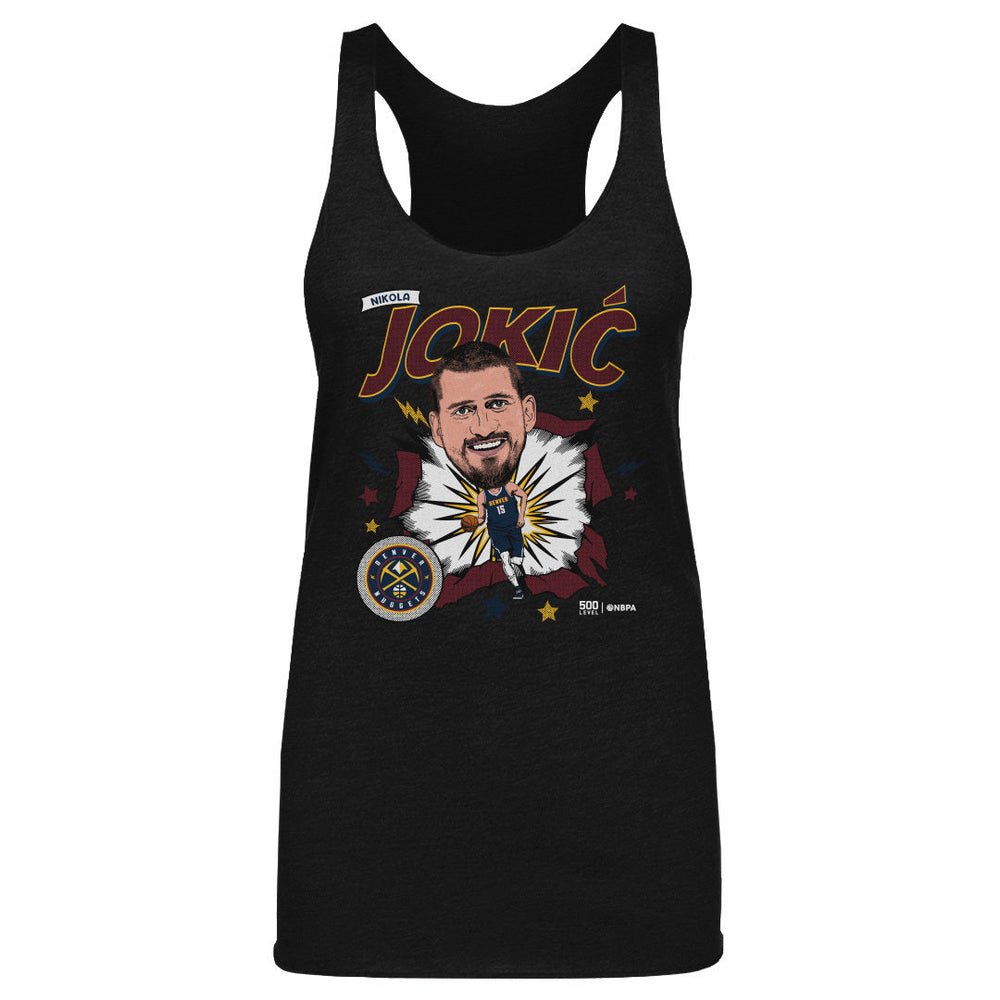 Nikola Jokic Denver Nuggets Caricature Retro WHT (ONLINE ORDER ONLY)