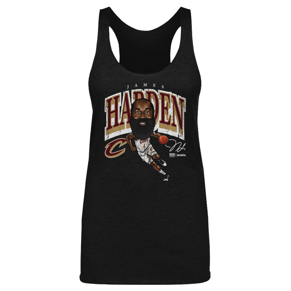 James Harden Cleveland Cavaliers Cartoon WHT (ONLINE ORDER ONLY)