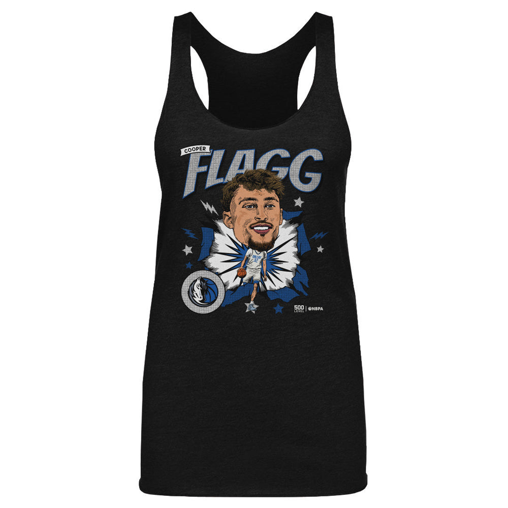 Cooper Flagg Dallas Mavericks Caricature WHT (ONLINE ORDER ONLY)