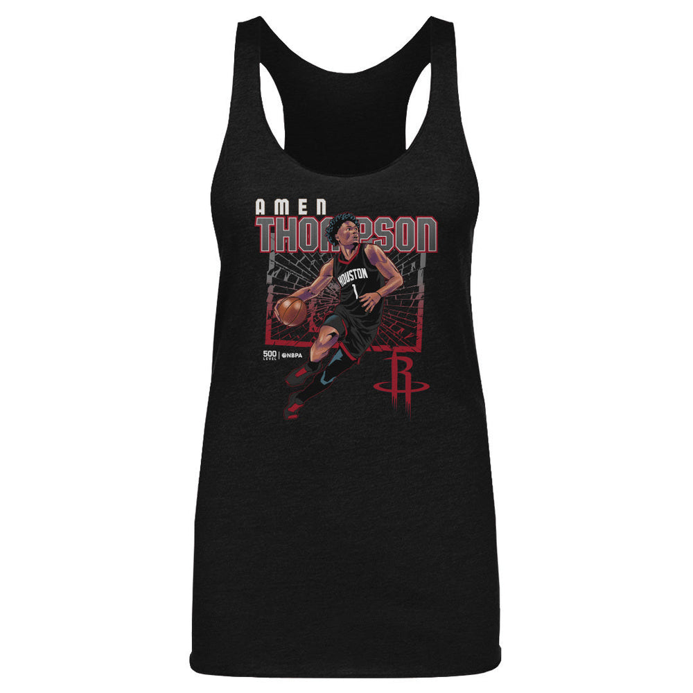 Amen Thompson Houston Rockets Shattered WHT (ONLINE ORDER ONLY)