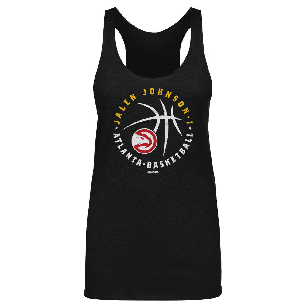 Jalen Johnson Atlanta Hawks Player Ball WHT (ONLINE ORDER ONLY)