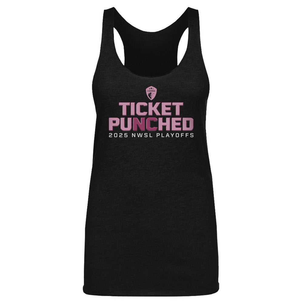 North Carolina Courage Ticket Punched 2025 WHT (ONLINE ORDER ONLY)