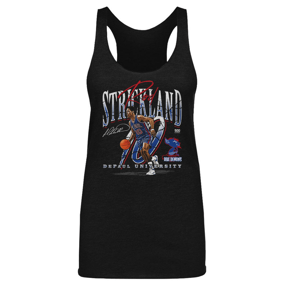Rod Strickland DePaul Blue Demons Throwback WHT (ONLINE ORDER ONLY)