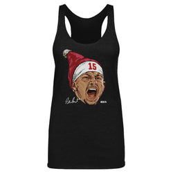 Patrick Mahomes Kansas City Portrait Santa Hat WHT (ONLINE ORDER ONLY)