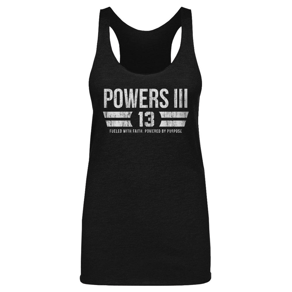 Reggie Powers III College Font WHT (ONLINE ORDER ONLY)