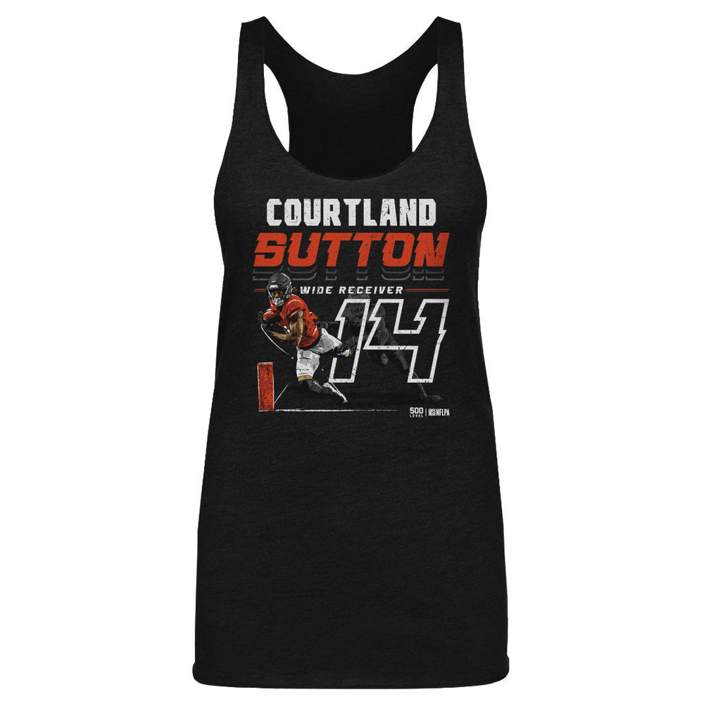 Courtland Sutton Denver Player Name WHT (ONLINE ORDER ONLY)