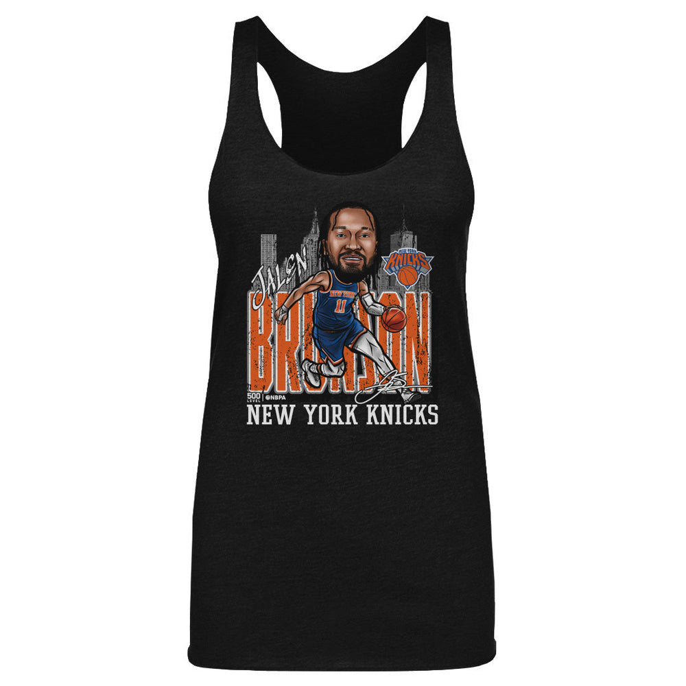 Jalen Brunson New York Knicks Cartoon City Cartoon WHT (ONLINE ORDER ONLY)