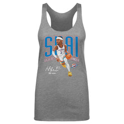 Shai Gilgeous-Alexander Oklahoma City Thunder Caricature WHT (ONLINE ORDER ONLY)