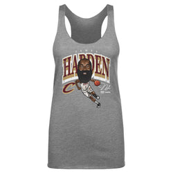James Harden Cleveland Cavaliers Cartoon WHT (ONLINE ORDER ONLY)