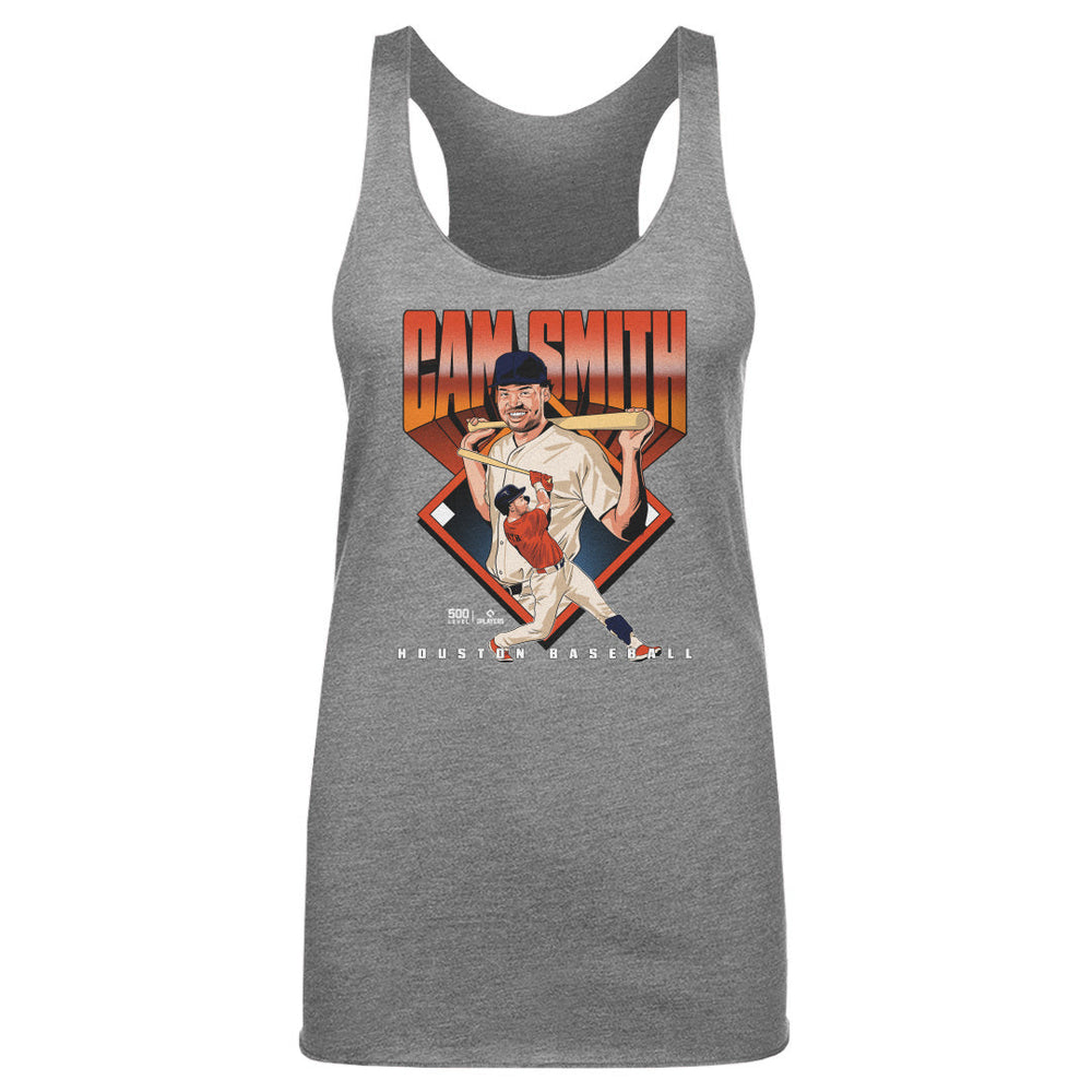 Cam Smith Houston Baseball Diamond WHT (ONLINE ORDER ONLY)