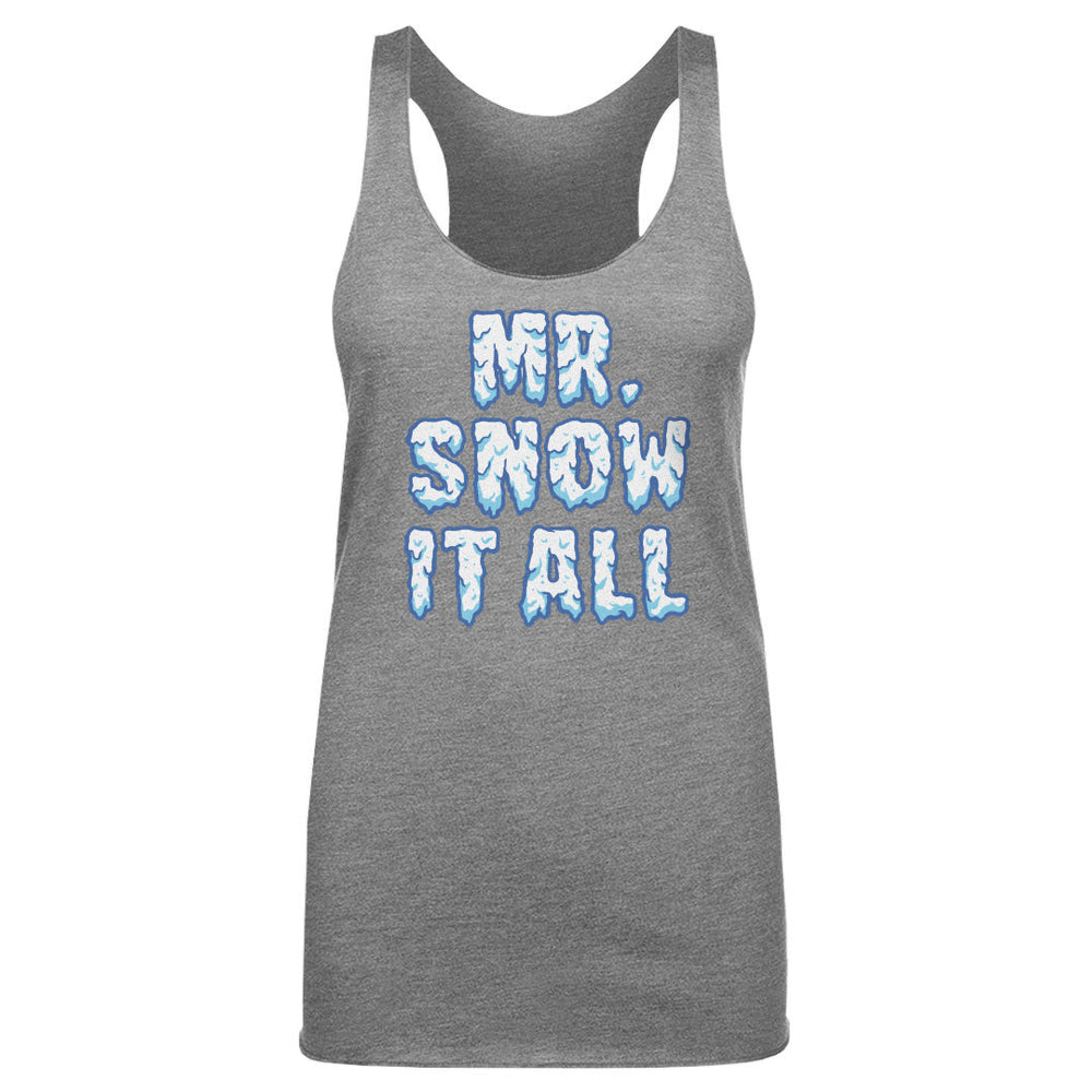 Christmas Mr. Snow It All WHT (ONLINE ORDER ONLY)