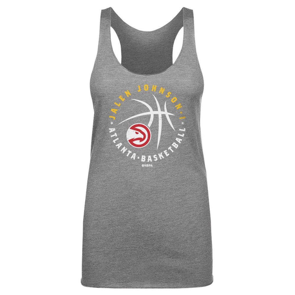 Jalen Johnson Atlanta Hawks Player Ball WHT (ONLINE ORDER ONLY)