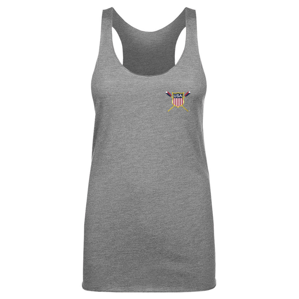 USRowing Emblem Pocket Color WHT (ONLINE ORDER ONLY)