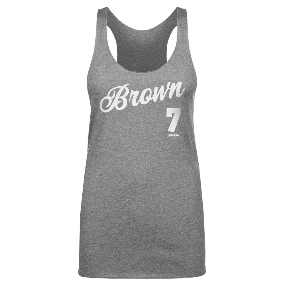 Jaylen Brown Boston Script WHT (ONLINE ORDER ONLY)
